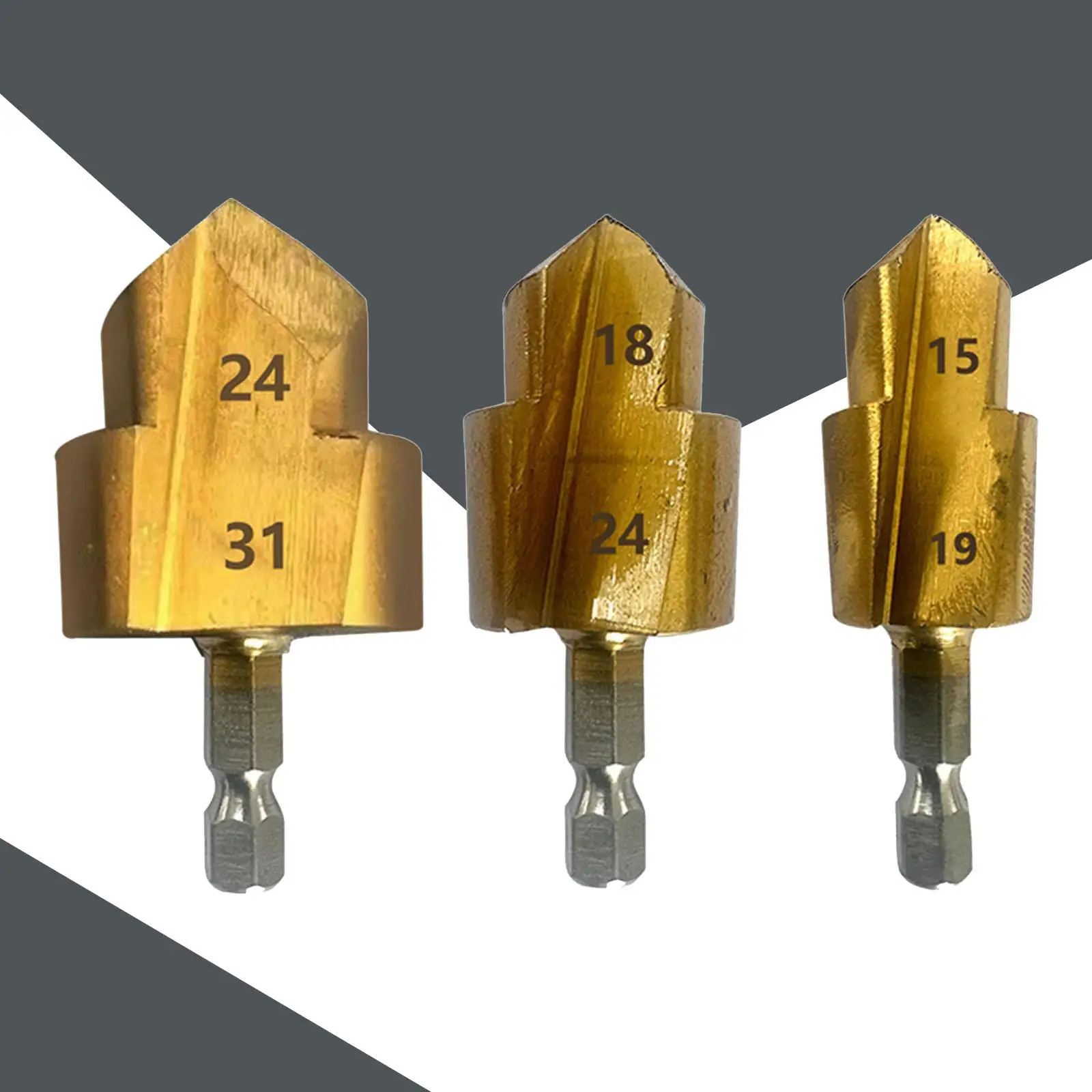 

3x Ppr Lifting Stepped Drill Multipurpose Water Pipe Connection Tool 20/25/32mm