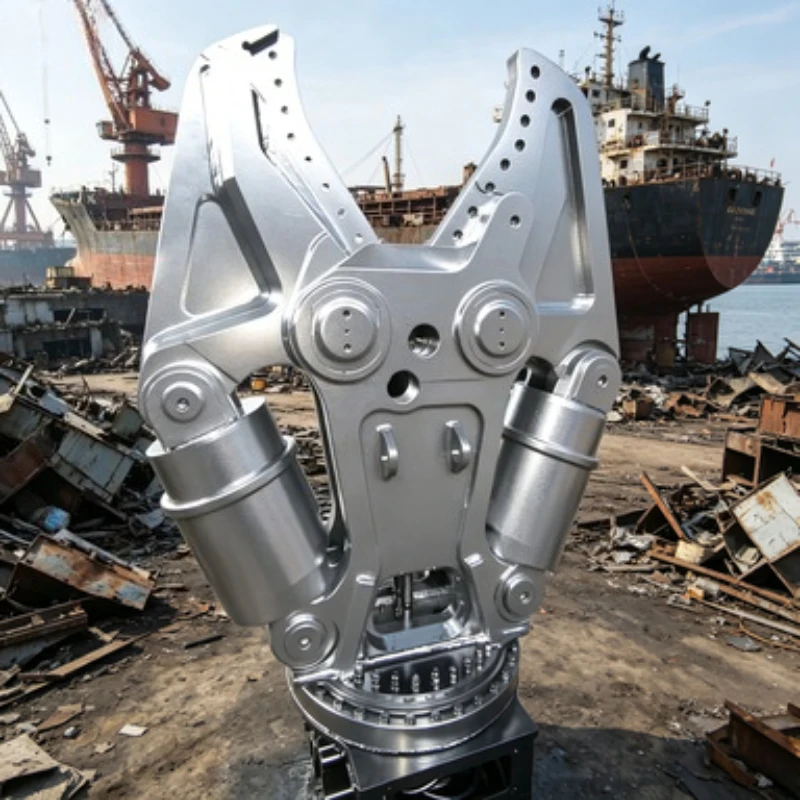 Hydraulic Shear Suitable for Steel Scrap, Iron & Waste Metal Processing