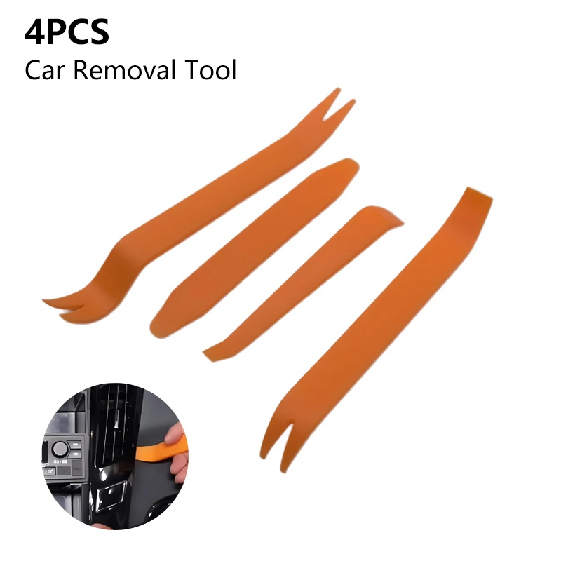 4PCS Portable Plastic Pry Bar Tool Suitable For Dismantling Car Door Panels, Audio Navigation, and Interior Panels