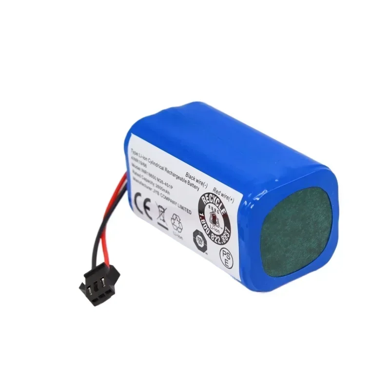 

Аккумулятор 14.4V 2600mAh 4S1P для Eufy Robovac 11, 11S, 11S Max, 30, 30C, G30, Conga Excellent 990, 1090, 1790, Deebot N79S, N79, DN622, Robovac