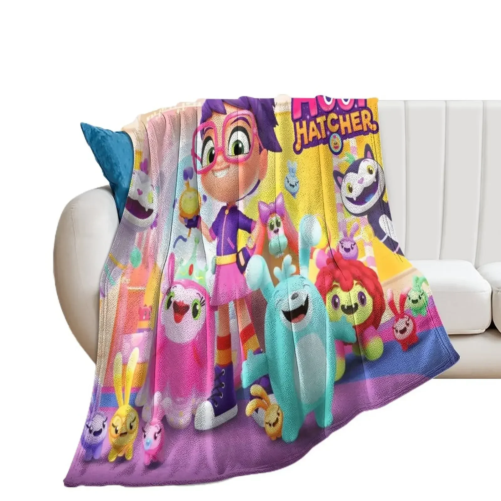 

Abby Hatcher characters fuzzly catcher abby hatcher season 2 abby hatcher adventure bike MO and Bo Throw Blanket