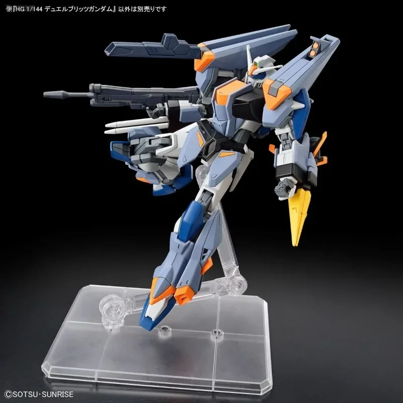 Bandai-Genuine Action Figure Anime, DUEL BLITZ, Gundam ZGF-1027M, Modelo de Montagem HGCE, Brinquedos Originais, Ornamentos Colecionáveis, Presentes