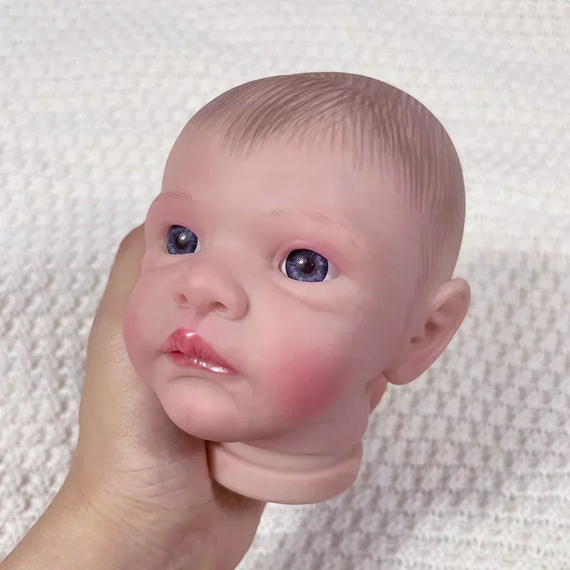 16Inch New Face Reborn Doll Kit Henley Painted Unfinished Doll Parts Lifelike Newborn DIY Toy Gift For Girls