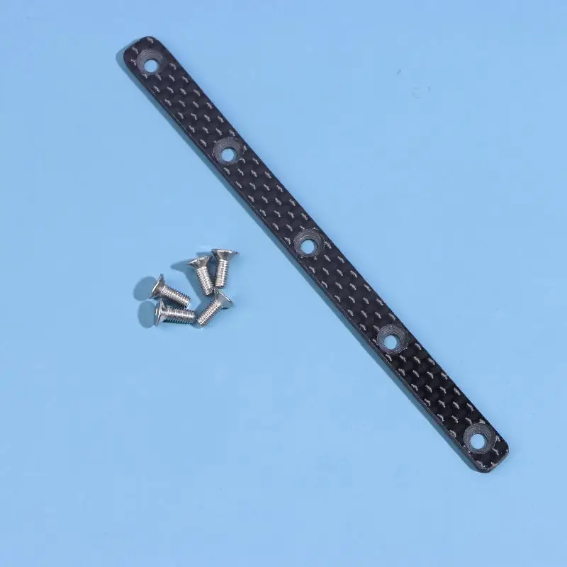 

Для Tamiya TT02/TT-02 1/10 RC автомобильные обновленные детали, аксессуары, пластина шасси из углеродного волокна, простая установка