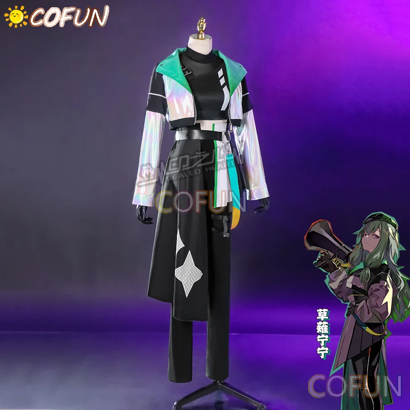 

COFUN Project Sekai Kusanagi Nene Cosplay Costume Wonderlands × Showtime COS Game PJSK Women XS-XL Clothes Anime Outfits