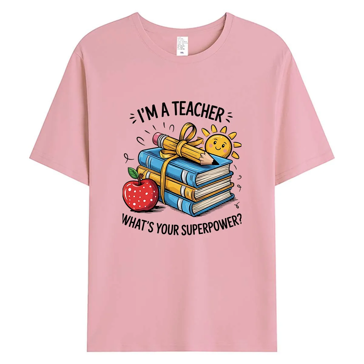 

Women's Tee Cotton T-shirt Summer Crewneck Short Sleeve Tshirt Fashion Lady Tops Loose Fit Soft & Breathable New Graphic Print