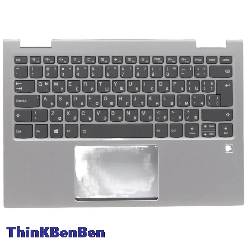 

BG Bulgaria Keyboard Platinum Upper Case Palmrest Shell Cover For Lenovo Ideapad Yoga 730 13 13IKB 13IWL Laptop 5CB0Q95807