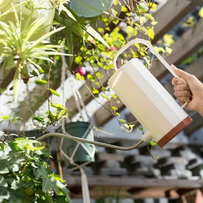 1Pc Succulent Plant Watering Pot Plastic Transparent Watering Pot Long Spout Watering Kettle Horticultural Supplies