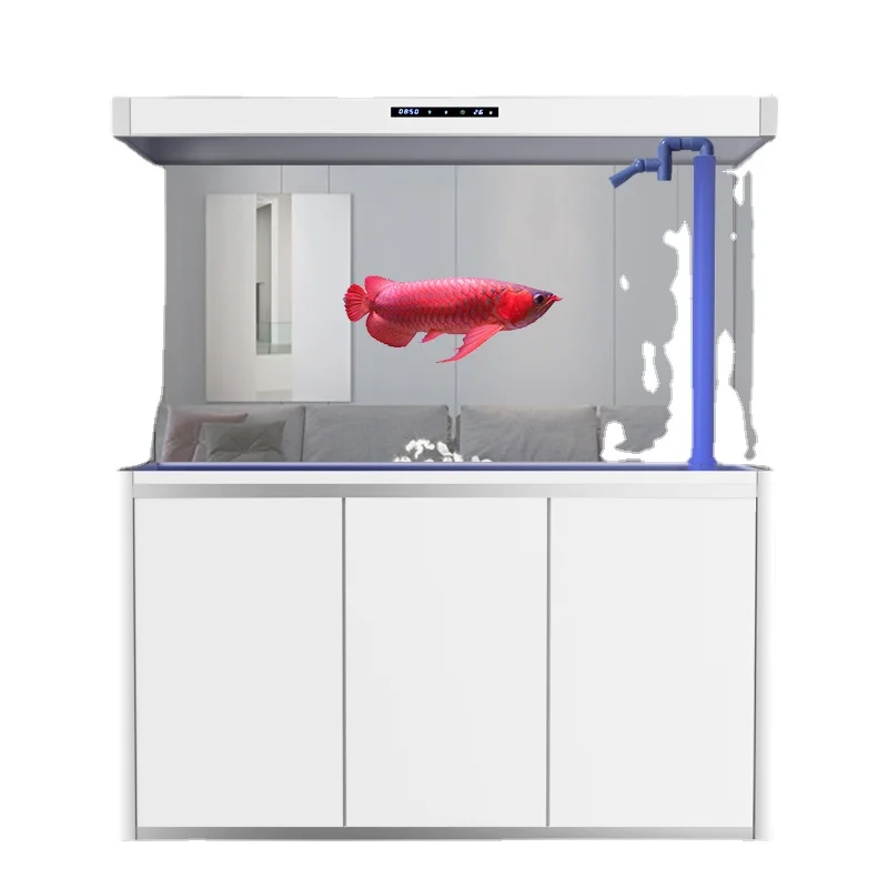 

Zl Household Large, Medium and Small Ecological Change Water Aquarium Large Bottom Filter Dragon Fish Tank