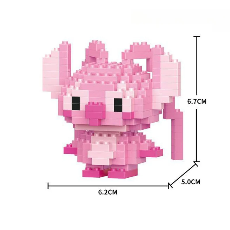 Animal Doll Building Block Model, Micro Particle DIY Small Ornament, Cute Style, Perfect Desk Decor, Holiday & Birthday Gift