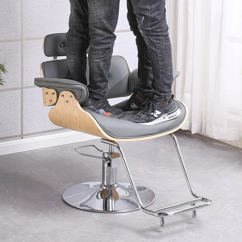 

Salon Chair for Hair Stylist Pink Home Office Massage Swivel Professional Eyelash Barber Pump Shampoo Brow Products Barbers Shop