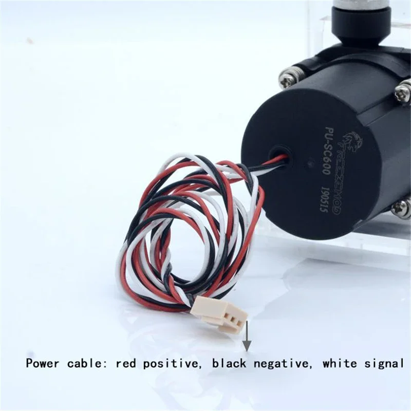 FREEZEMOD PUB-ST600 Notebook Water Cooler Cubic Pump Industrial Instrument Integrated Water Tank Mute Pc Cooling. PUB-ST600