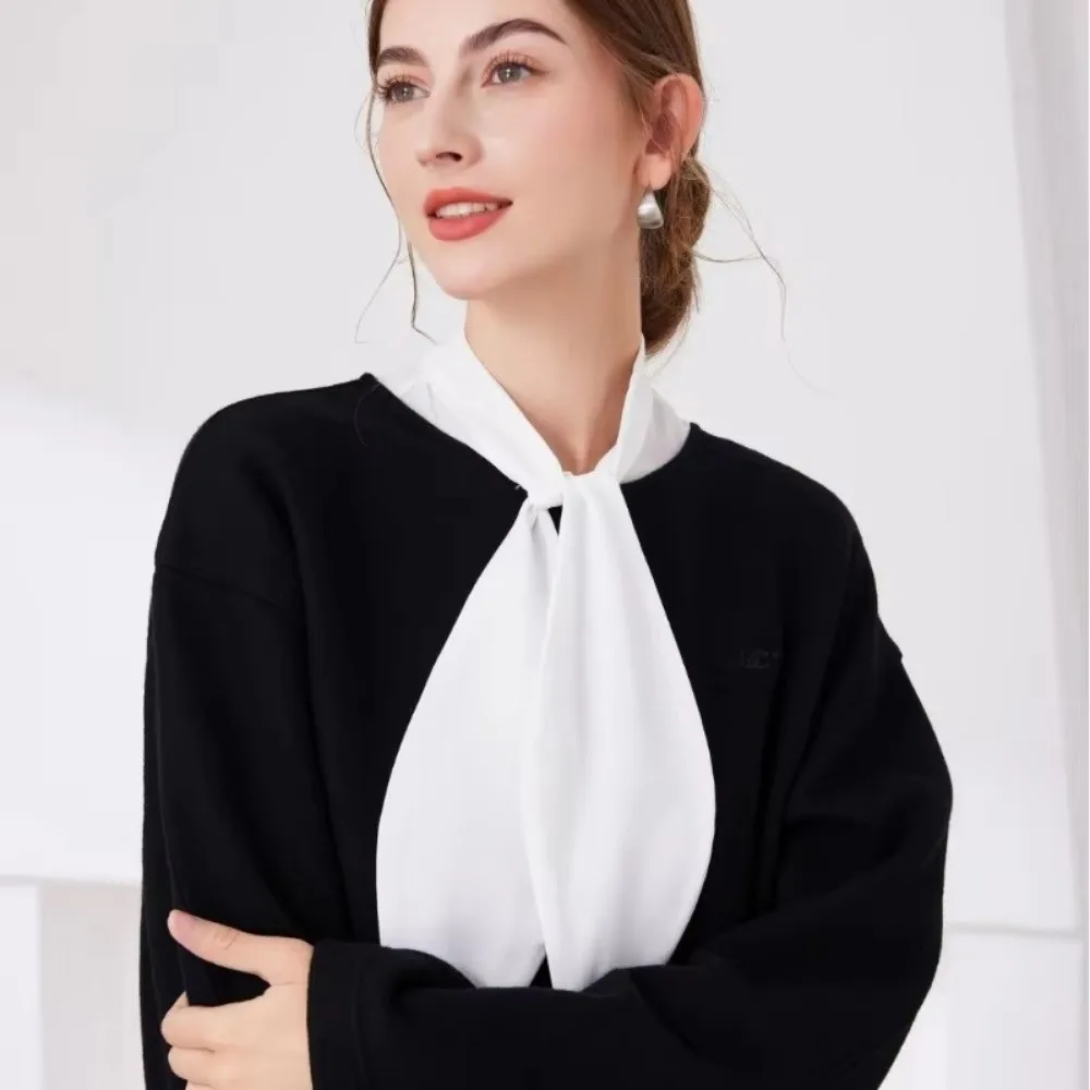 gola-falsa-destacavel-de-renda-com-babado-e-laco-para-camisa-e-blusa-feminina-primavera-outono-branco-e-preto