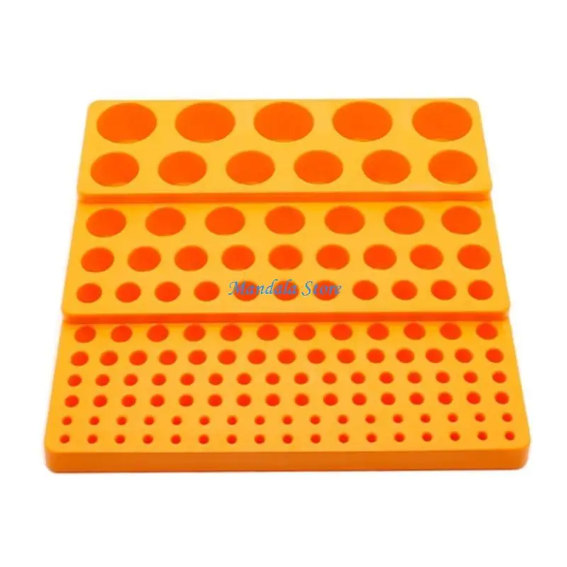 U2JC Bit Holder Organizers Drill Bit Storage Milling Cutter Drill Holder for 4-32mm Milling Cutter Drill Bit Organizers