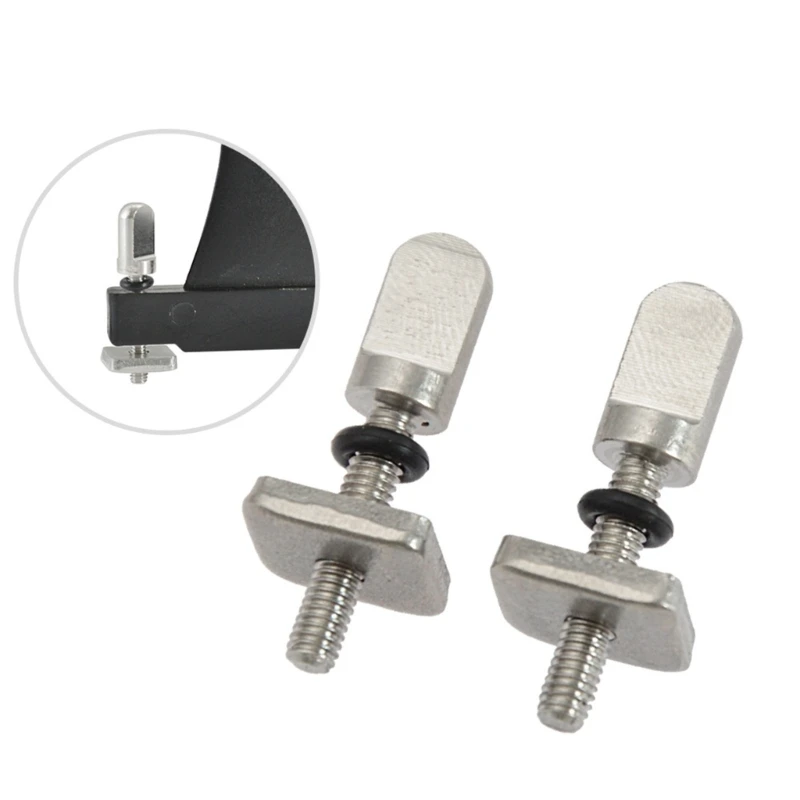 Tornillos aleta para tabla 5 uds., tornillo aleta para pulgar para caja aleta tabla remo aleta única