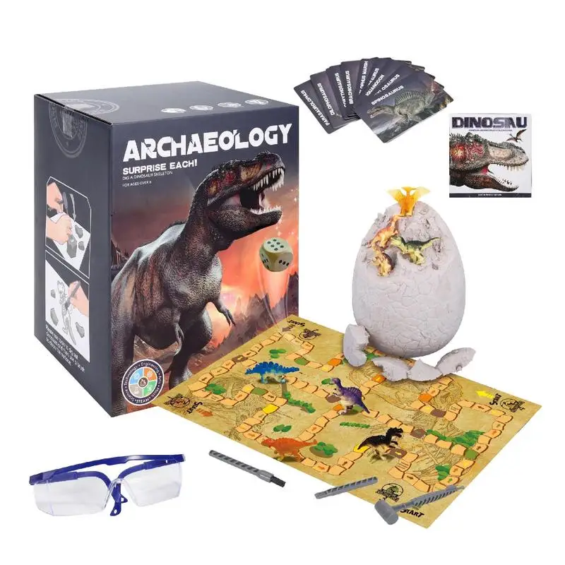 

Dino Dig Kit Dig Up Kit With 12 Dinosaur Fossil Eggs Stem Activities To Discover Egg Toys And Science Experiments Kit Party Gift