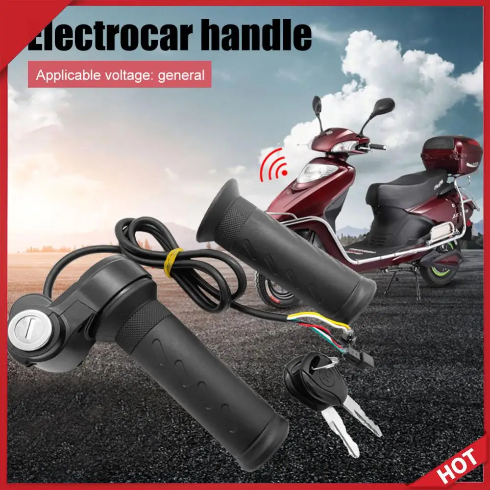 

Electric Bike Scooter Twist Throttle Grip Replacement Parts E-Bike Throttle Grip Scooter Handle Vehicle Speed Regulating Handle