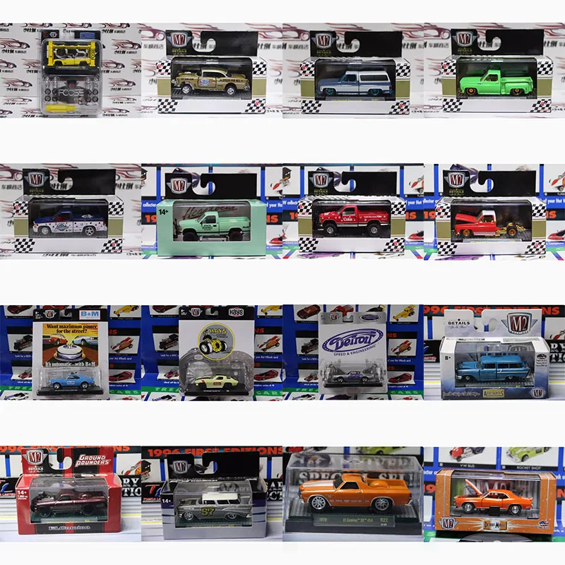 GreenLight 1:64 مقياس Nomad/C1500 Silverado/Bel Air/El Camaro SS/10 بيك اب سبيكة سيارة نموذج الكبار هدية تذكارية عرض ثابت