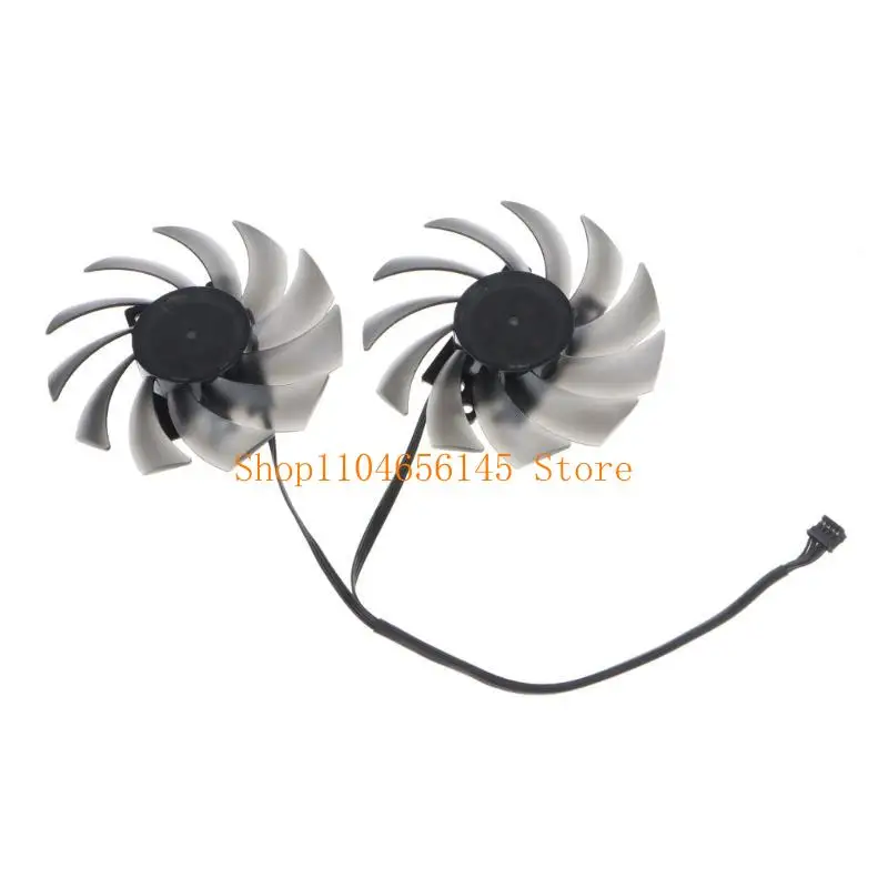 652F 2PCS 4Pin Cooler Graphics Card Radiator For RTX2060S GTX1660 1660ti 1660S GPU Cooling