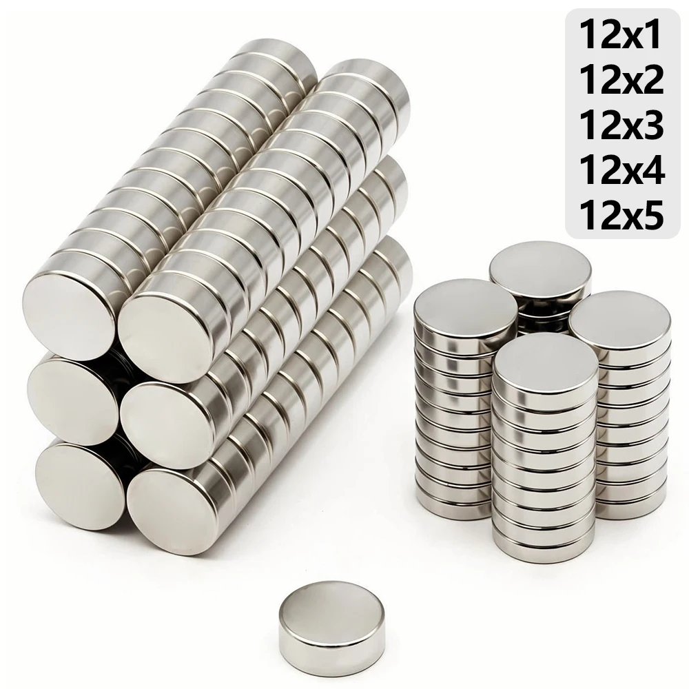 מגנט קטן סופר חזק Niodymium עגול 12 מ