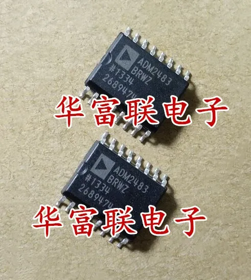 Free shipping  RS-485ADM2483BRWZ.ADM2483  SOP-16   10PCS