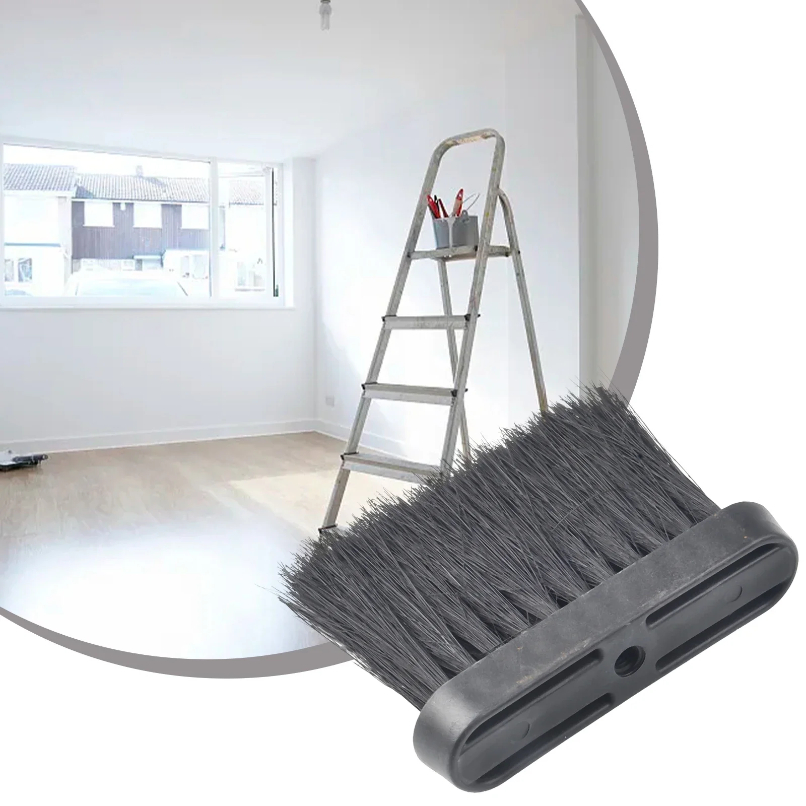 1Pcs Fireplace Brush Plastic Stove Brush Best Price Black Bristle Brush Brushes Tool Cleaning Fireplace Maintenance