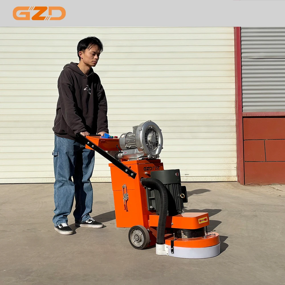 Electric Concrete Floor Grinder Polisher Vacuum Floor Grinding And Polishing Machine