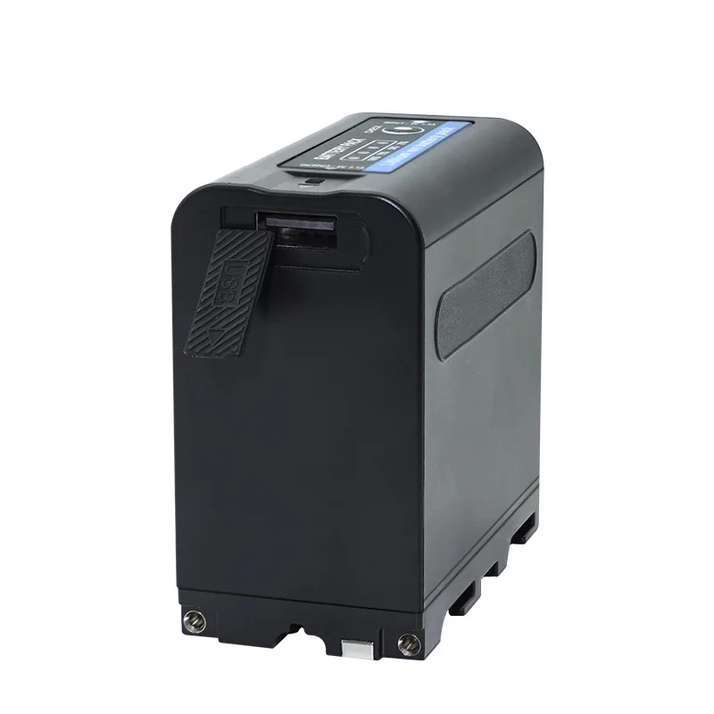 7.4V 10000mAh 74Wh Camera Battery for Sony SonyNP-F980D Lithium-ion Rechargeable Batteries Fully Decoded with Type-C Interface