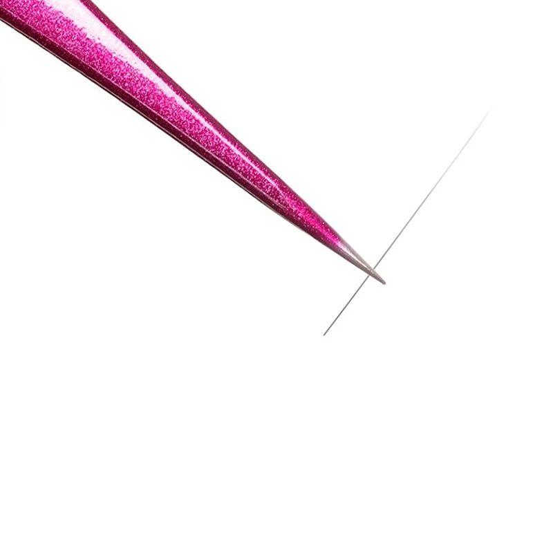1pc Edelstahl pinzette gebogene Aufnahme werkzeuge Wimpern verlängerung spitze Zange Clip Maniküre Nail Art Tool