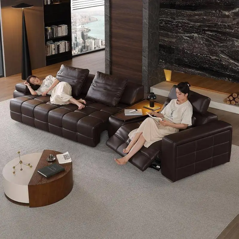 Design Strong Electric Recliner Sofa Couch Sleep Apartments Electric Recliner Sofa Sectional Lounge Wohnzimmersofas Furniture