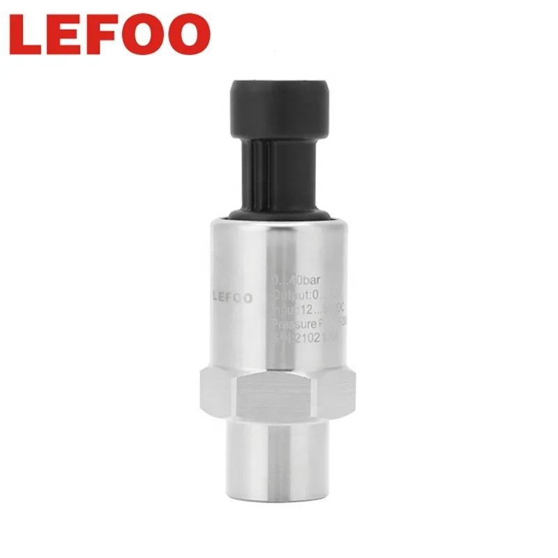 LEFOO 4-20mA Air Compressor Transmisor Presion Water Vacuum Low Gauge Pressure Sensor Pressure Transmitter