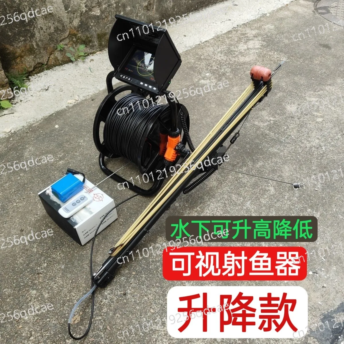 

Подводная видеокамера-шутер с функцией подъема, высоким разрешением и датчиком температуры для съемки и рыбалки