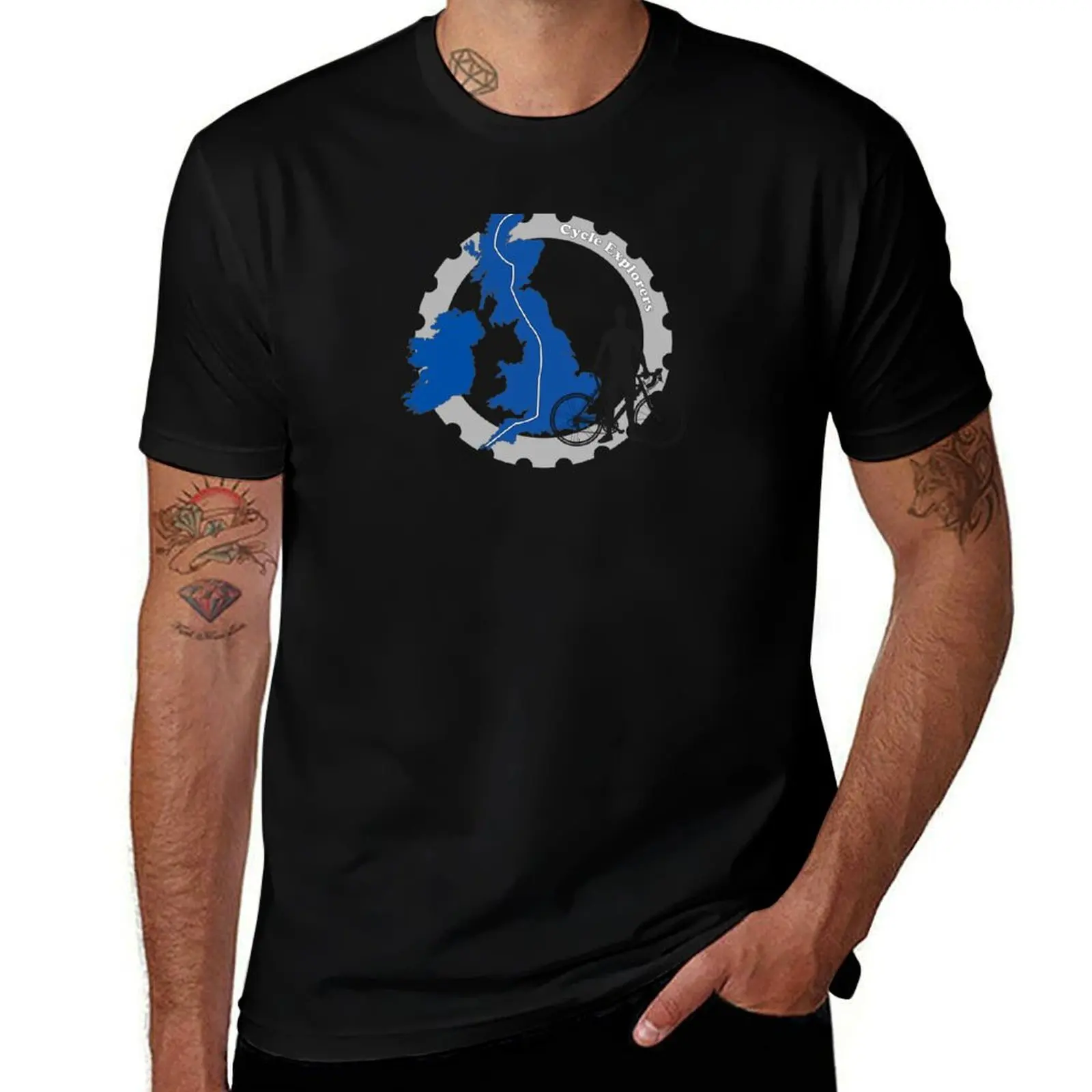 LEJOG & JOGLE Lands End to John O'Groats cycle challenge T-Shirt t shirts with prints T-Shirt