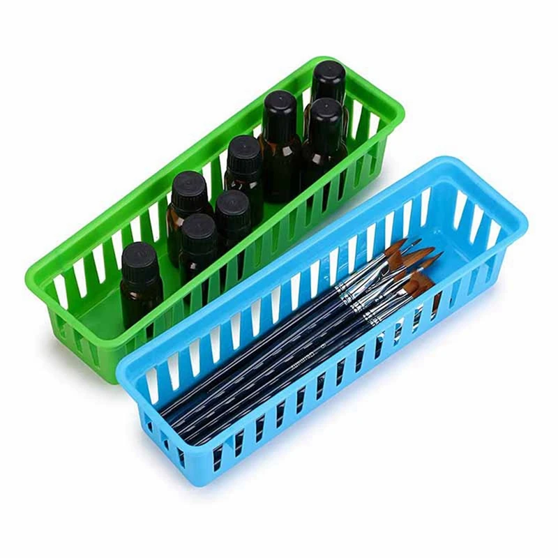 Classroom Pencil Organizer Pencil Basket Or Crayon Basket, Variety Colors, Random Colors (20 Pack)