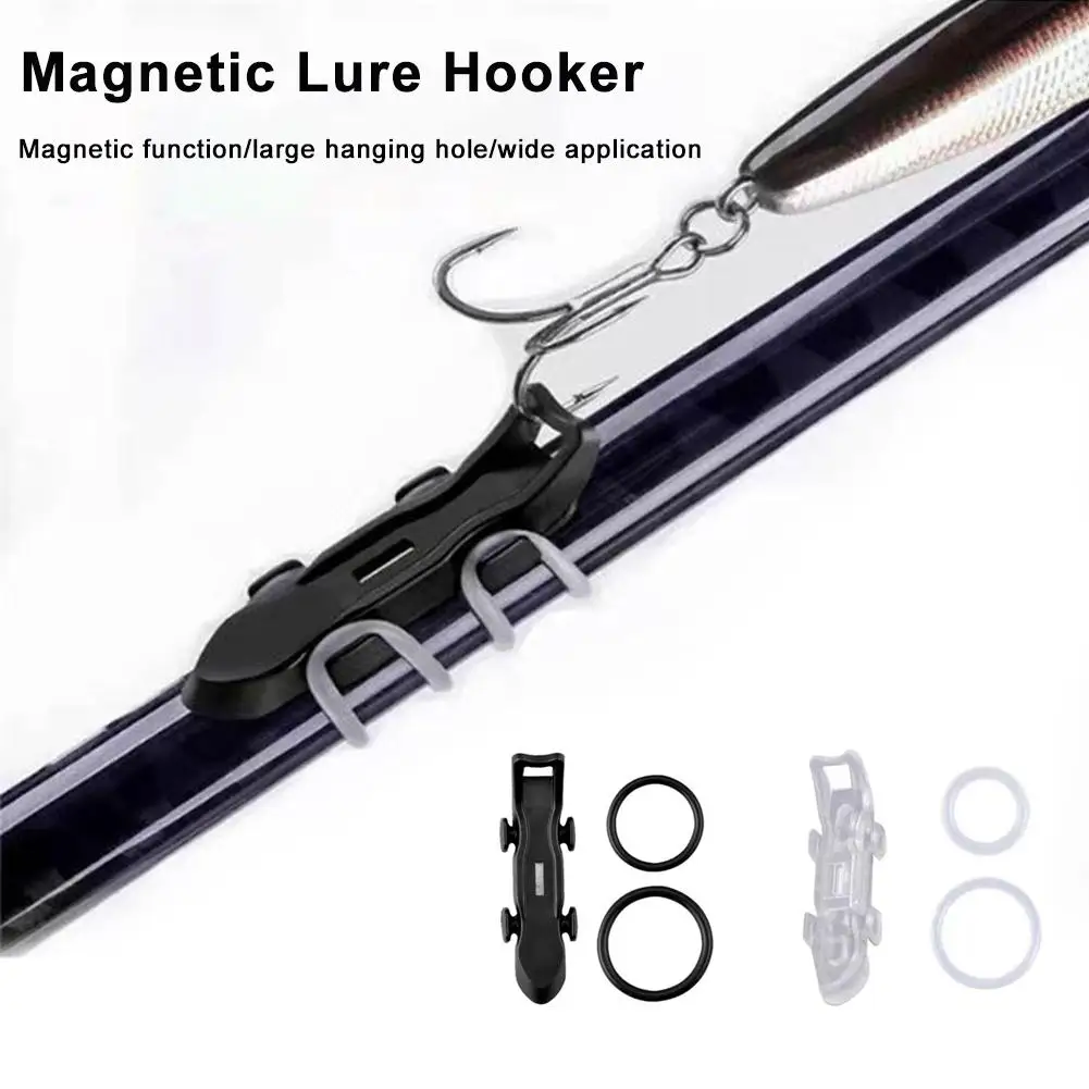 Magnetic Fishing Hook Keeper Holder Fishing Rod Hook Keeper Bait Portable Accessories Tools Fixed Lure Jig Hooks Dropshipping