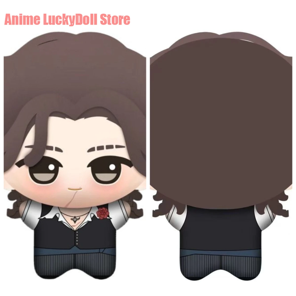 

10cm Game Hernando Romero Identity Ⅴ Figure Plush Stuffed Cotton Doll Anime Printed Nunu Body Toy Cartoon Pendant Kawaii Gift