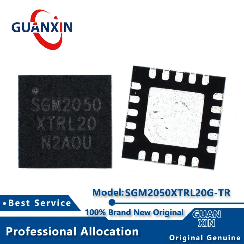 

100% New electronics SGM2050XTRL20G/TR SGM2050XTRL20G TQFN-20 Marking SGM2050XTRL20 SGM2050