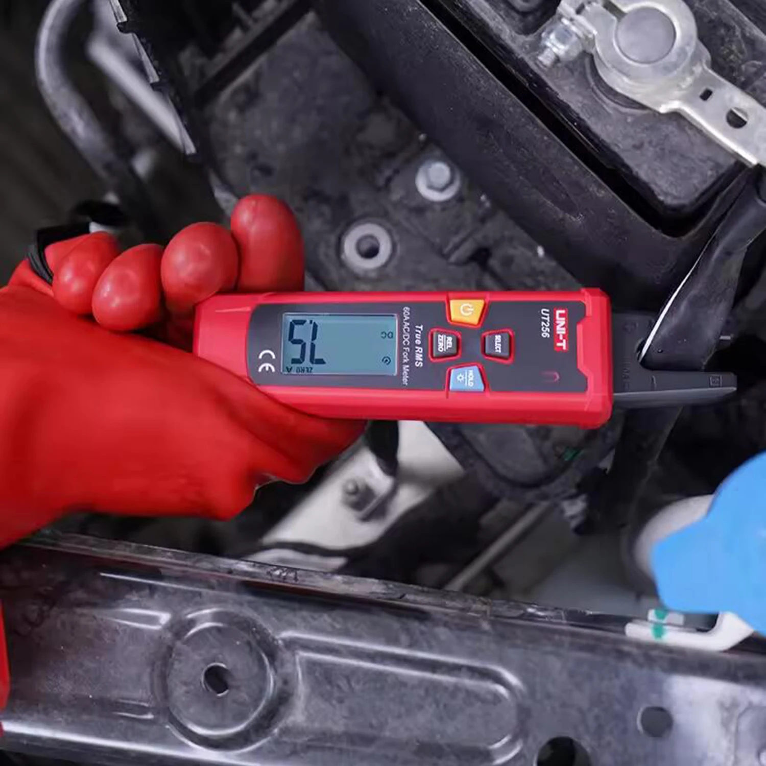 UNI-T UT256 Kỹ Thuật Số RMS True Ngã Ba Tự Động Vạn Năng 60A AC DC Kẹp Hiện Tại Meter NCV Tester
