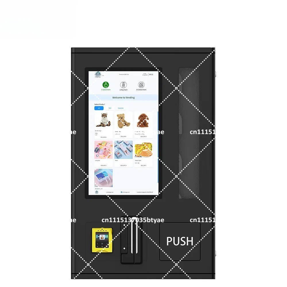 Hot Sale 24-Hour Large Capacity Vending Machine Combination Snack Beverage Food Wall Mount Vending Machine For Sale