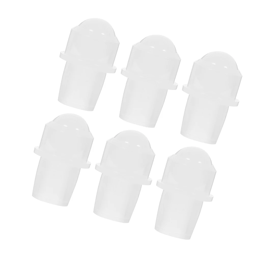 

6pcs Essential Oil Bottle Roller Balls 10ml 16mm Jade Travel Accessories Replacement Fit Most Bottles Refillable Tools