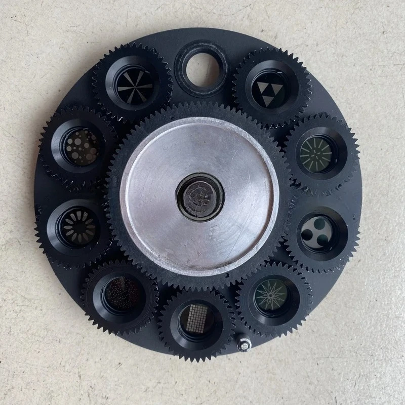 

Вращающееся гобо-колесо с узорами для светового прибора 10R 280W Beam Spot Wash Moving Head Light, запасная часть