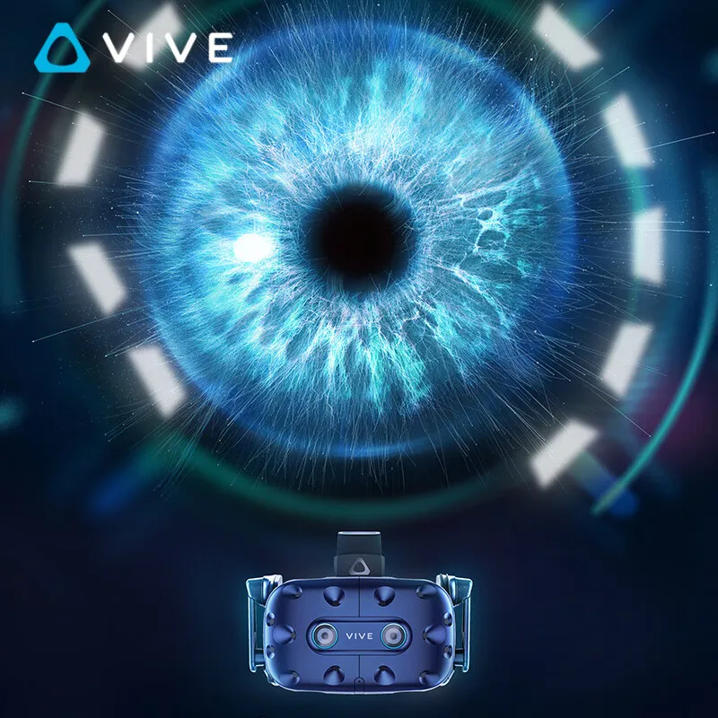 Imagem -04 - Htc-vive Pro Eye com Eye Tracking Original 100 Autêntico