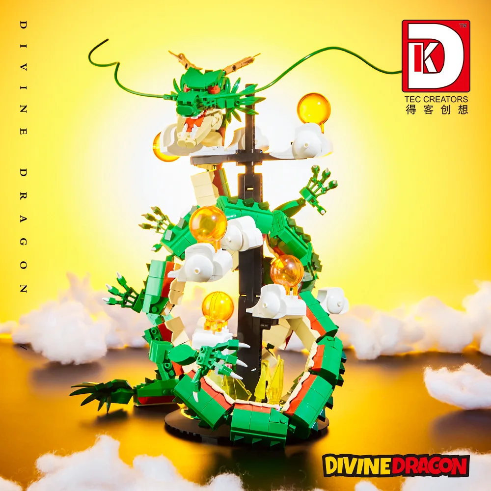 

Creative 5007 Summon Dragon Building Block Toy, Children's Collectible Gift Action Figure, Suitable for Kids and Adults