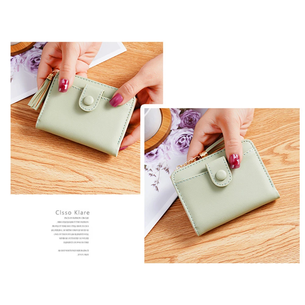 Zipper Korte Mini Portemonnee Multifunctionele Rits Portemonnee Thanksgiving Gift