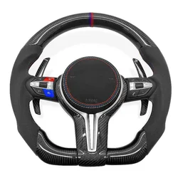 Carbon Fiber Steering Wheel for BMW F30 F10 F20 F21 F22 F23 F32 F33 F34 F36 F15 F16 F80 F82 M3 M6 Steering Wheel Car Accessories