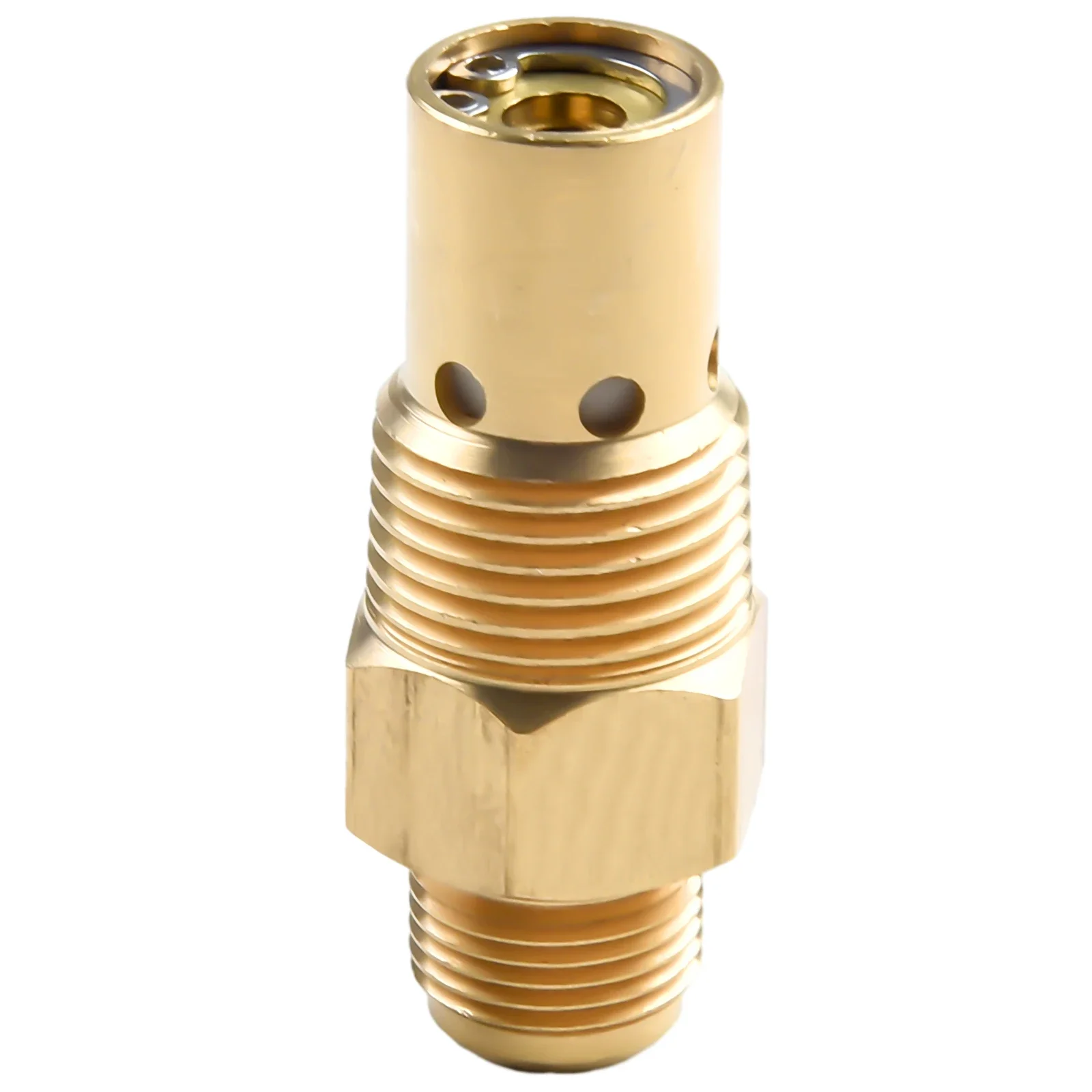 One Way Brass Check Valve Compatible With For Air Compressor Systems Using G3/8 Male NPT And G1/2 Thread Connections