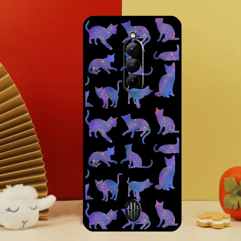 حافظة Space Happy Cats لهاتف Nubia Red Magic 10 Pro Plus 6 7 Pro 6S 7S 6R 5G RedMagic 9 8 8S 9S Pro Plus #4