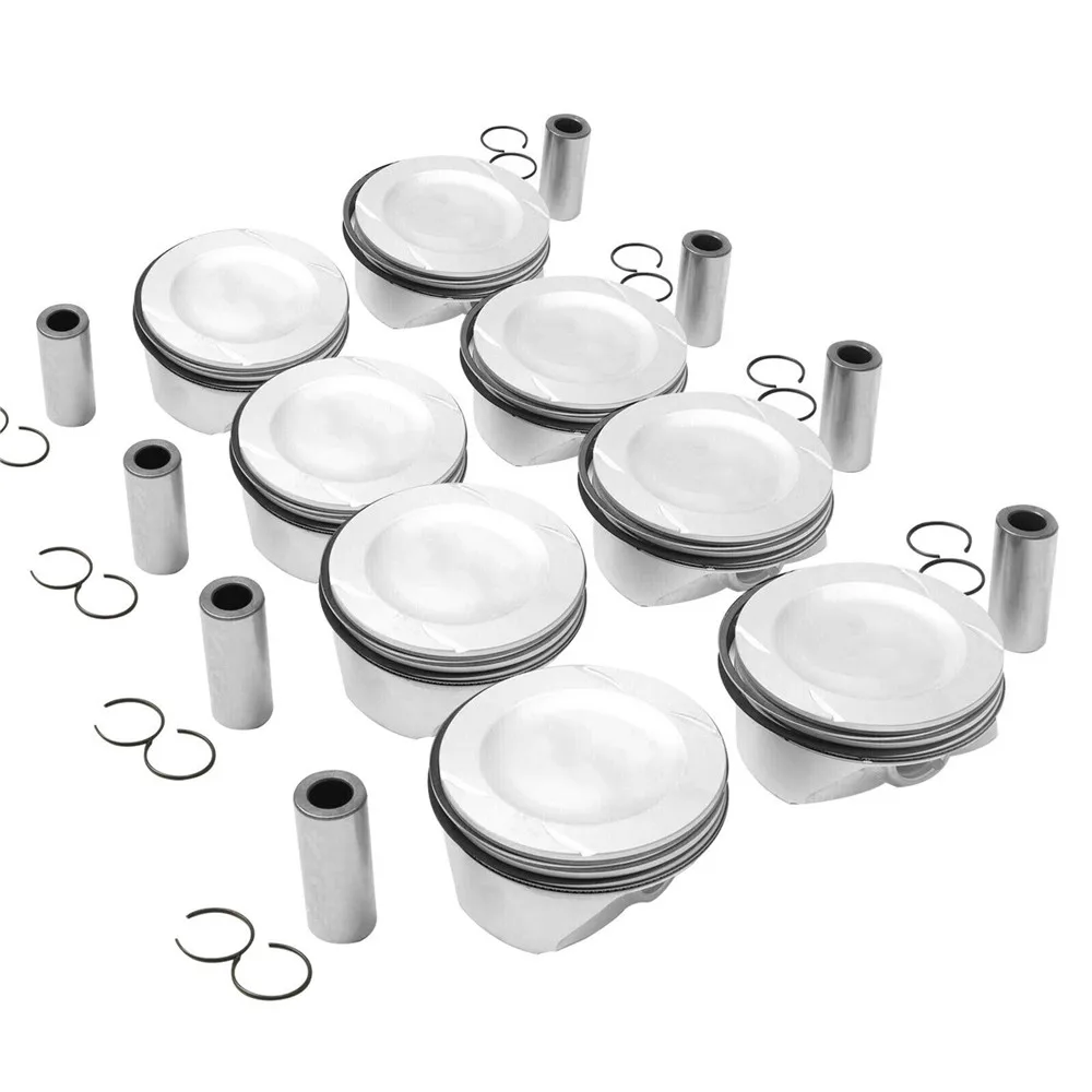 8PCS Engine Pistons Rings A1570300117 For Mercedes-Benz C218 X218 W212 S212 W166 M157 5.5L 2780301317 1570300517  1570300317