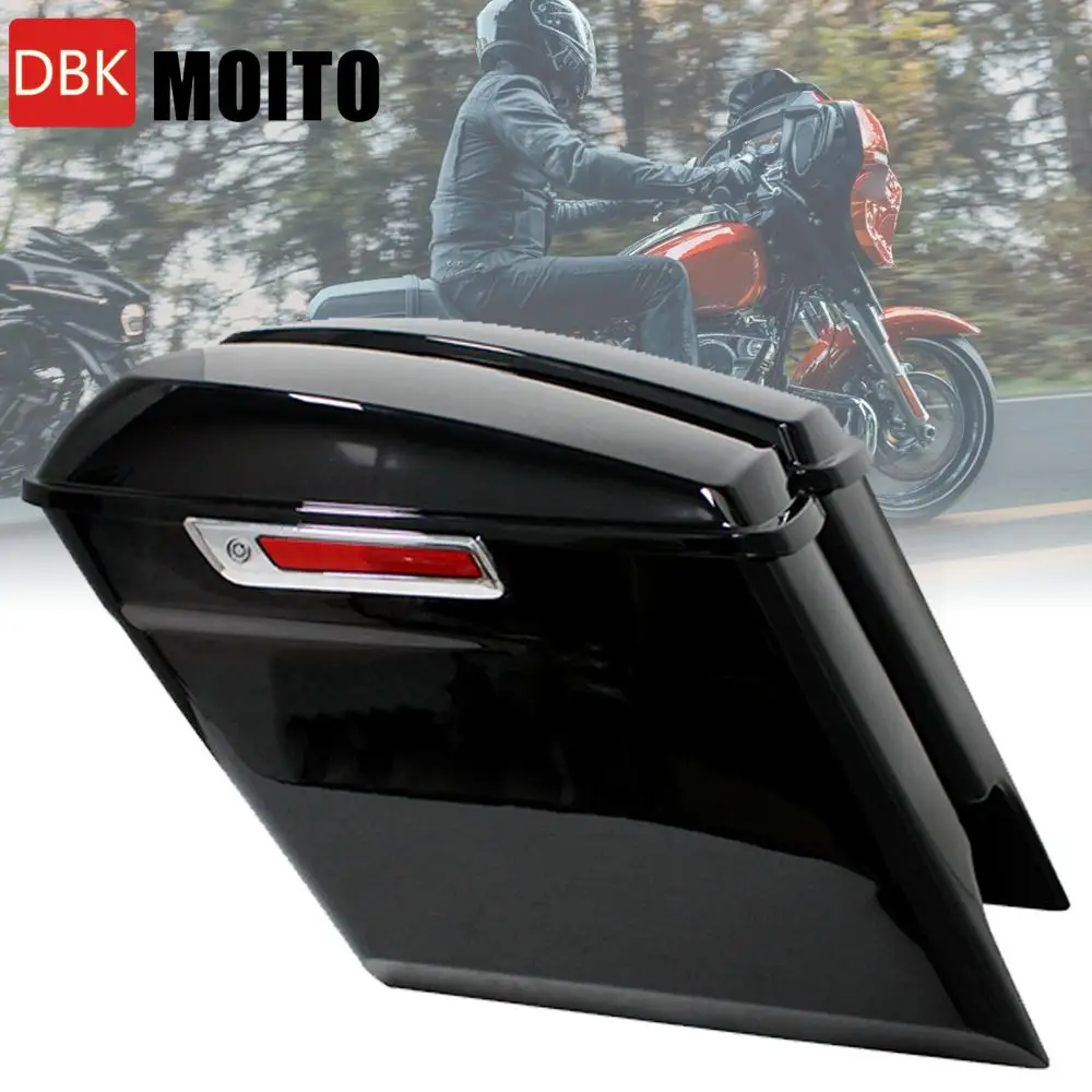 

Motorcycle Saddlebag For Harley Touring Models FLT FLHT FLHTCU FLHRC Road King Road Glide Street Glide Ultra-Classic 2014-2024