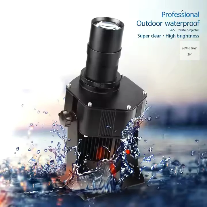 جهاز عرض بشعار خارجي مقاوم للماء OPT-LG-150W